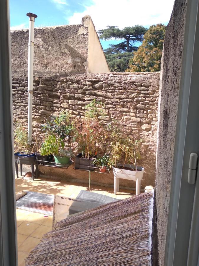 Pillement 1-T2-balcon avec garage privé optionnel-Centre historique et plages à 21km ! Pézenas Esterno foto